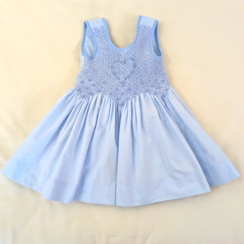 Jeanine Johnsen Smocked Dress ~ 3/6 mo